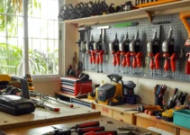 Cómo organizar un taller de reparación con espacio para almacenar desbrozadoras