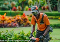 Licencias y permisos necesarios para el manejo de desbrozadoras en servicios de jardinería